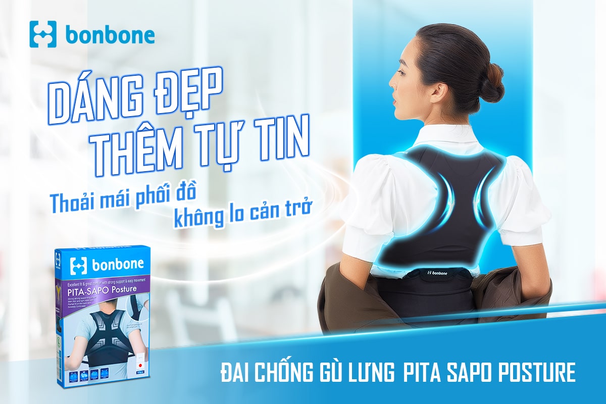 ĐAI CHỐNG GÙ LƯNG – PITA SAPO POSTURE với tính năng nổi bật