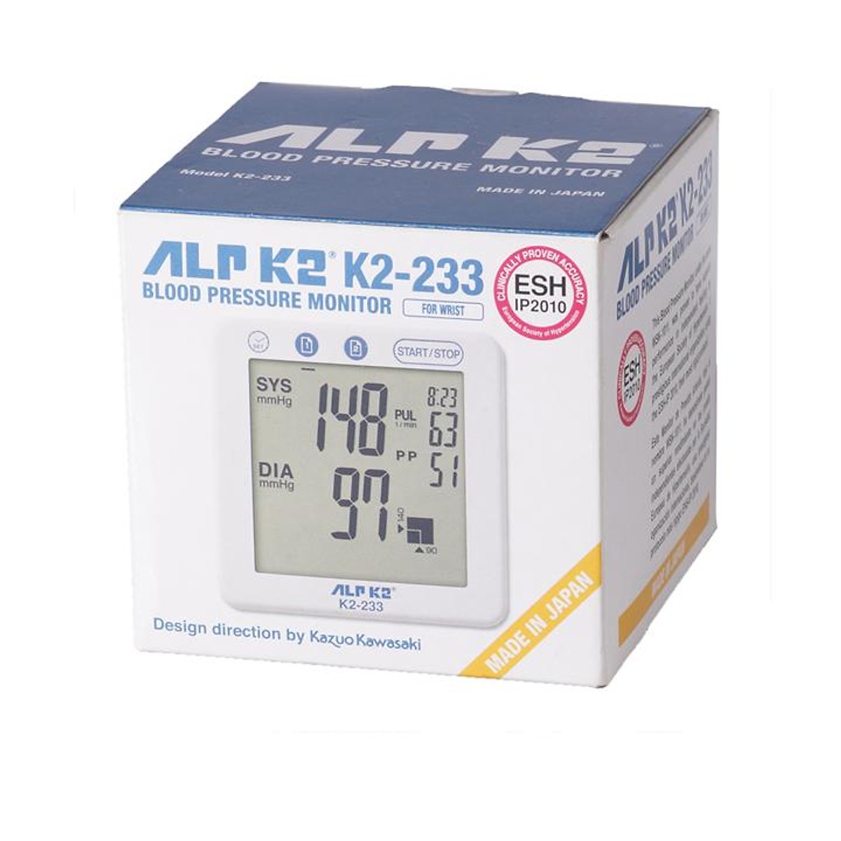 Máy đo huyết áp cổ tay ALPK2 K2-233