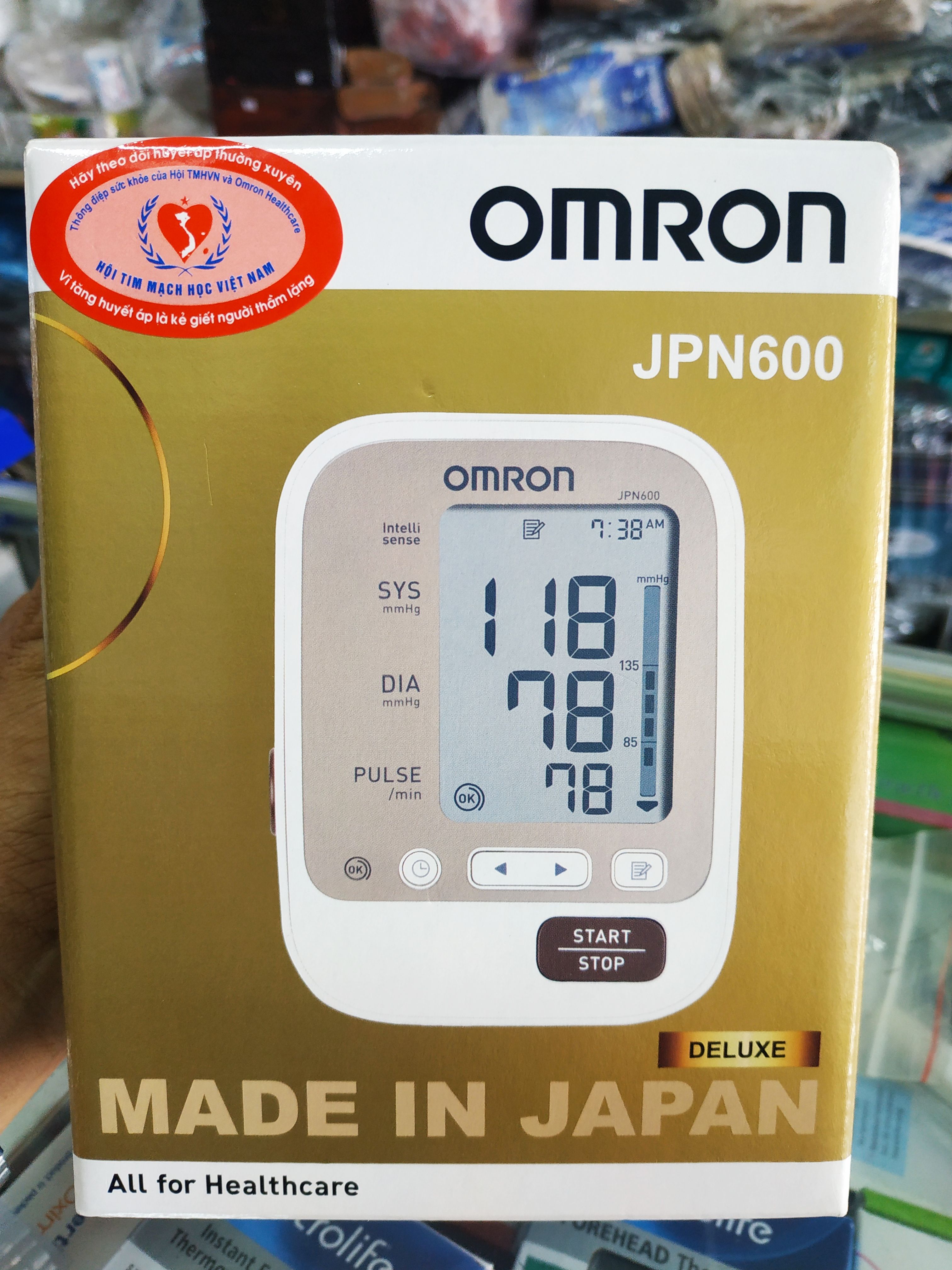 Máy đo huyết áp tự động Omron JPN600